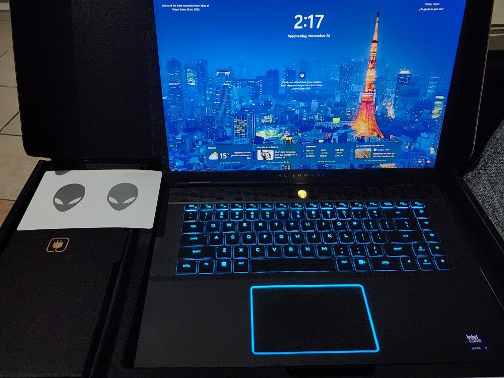 Laptop Alienware M16 R2. 16"