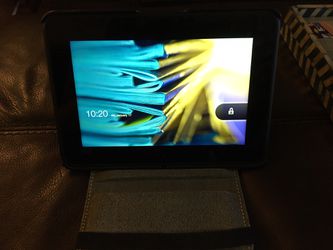 Kindle Fire (7” screen with protective case)