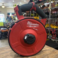 Milwaukee M18 FUEL 18V Lithium-Ion Cordless Angler Pulling Fish Tape Powered Base (Tool-Only)