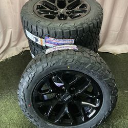 Brand New GMC Sierra Snowflakes 6 Lug 20 Inch REP Wheels 