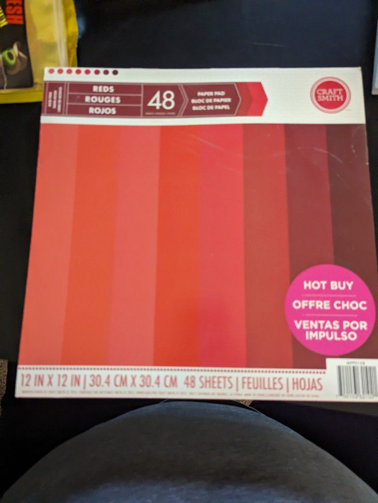 Craft Smith Reds Paper Pack