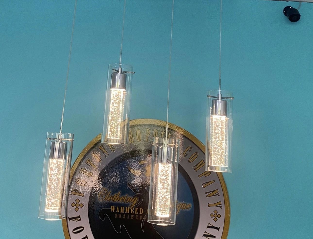 4 ceiling light used like new retail price $220