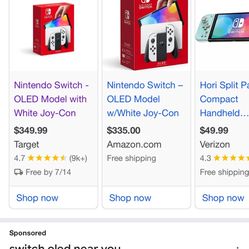Brand New Nintendo Switch Oled