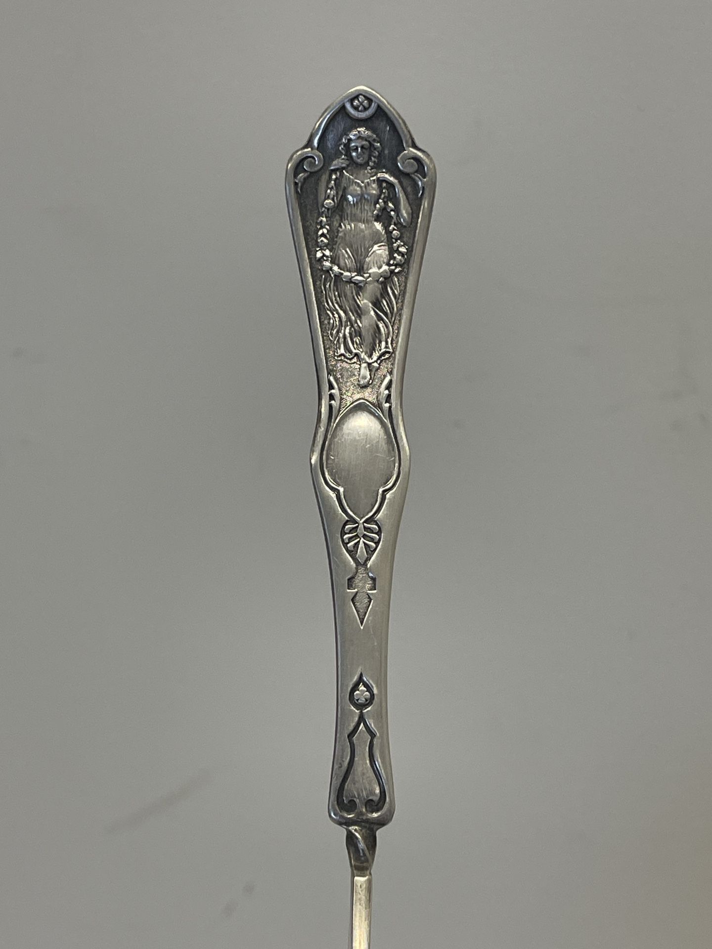 Antique Silverplated Fish Server 1898 PEARL Reed & Barton 8" Beautiful