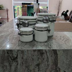 Set Of 4 Canisters 