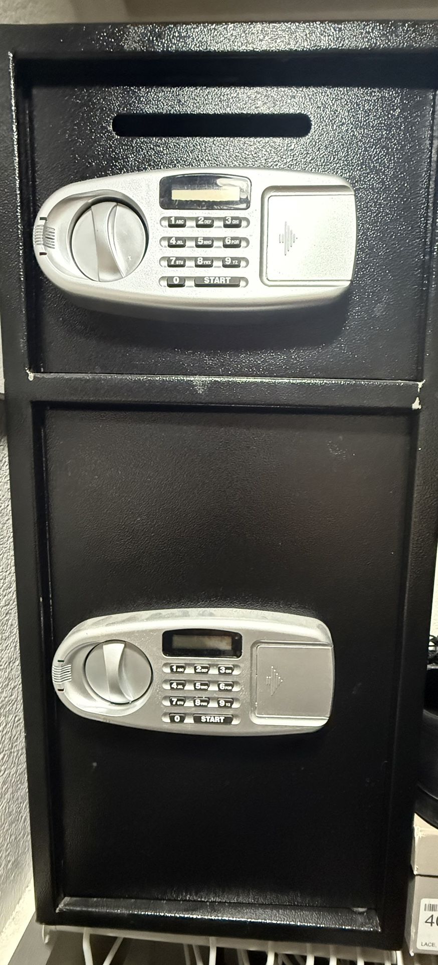 Double Door Safe Deposit Box With Keys
