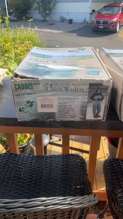 Chest waders and wading boots/shoes