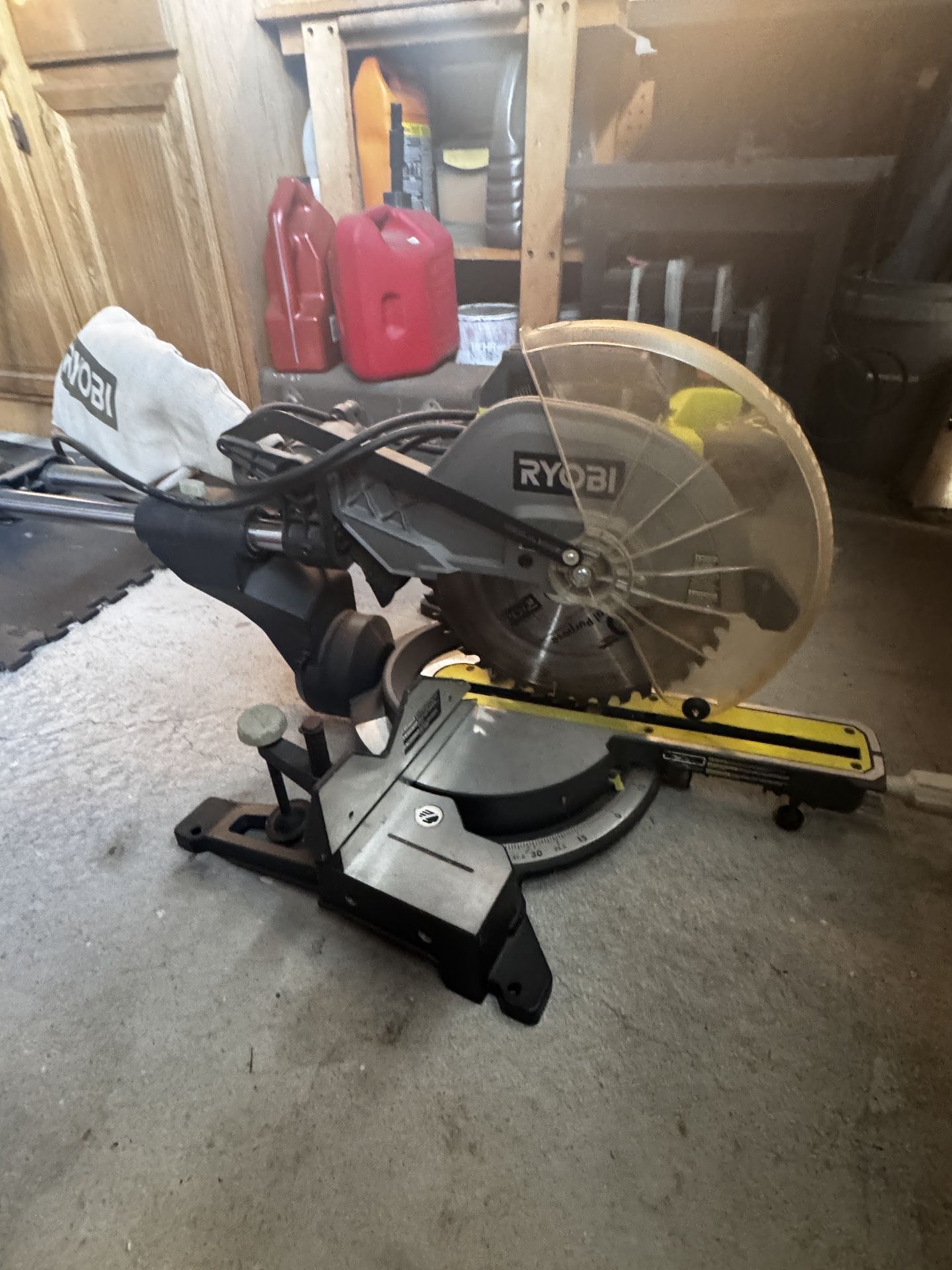 Ryobi Miter Saw 12” Sliding Compound w/ LED
