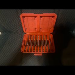 Long Impact Driver Bit Set with Case – Multiple Sizes”