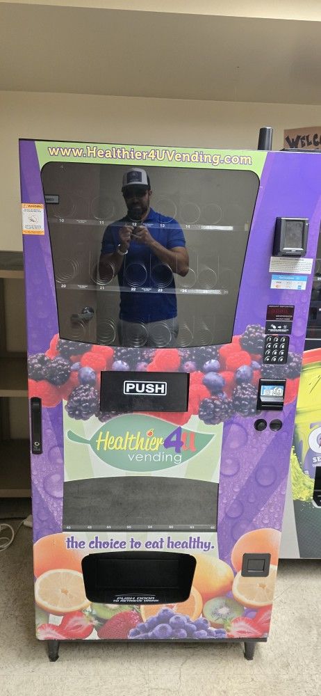 Healthy Vending Wittern Combo 3589 Snack And Drink Vending Machine 