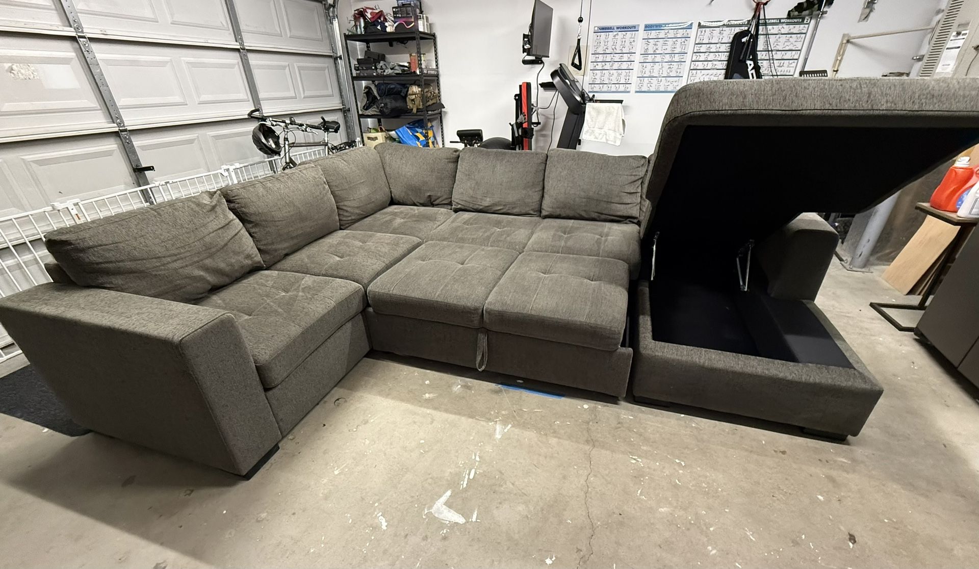 Sectional Sofa With Pull Out Bed
