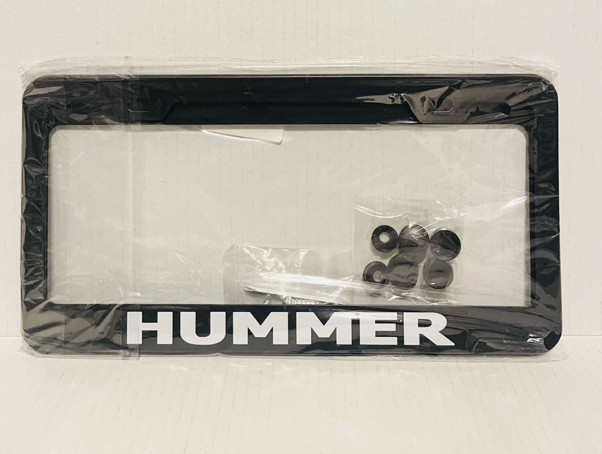 Hummer License Plate Vanity Frame Set New