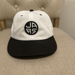 🧢 JARS × Select Co-Branded Dad Cap – White/Black Snapback