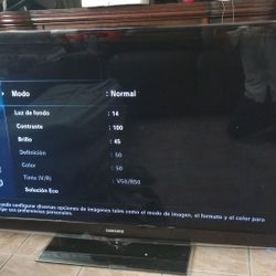 TV SAMSUNG  55" NO RENOTE CONTROLLER 