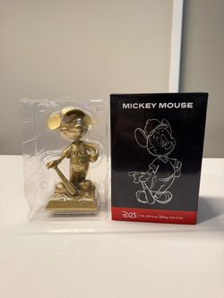 GOLD 2026 LIMITED EDITION Angels D23 Bobblehead Mickey Mouse Disney SGA 8/12/26