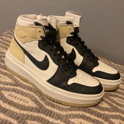 Jordan 1 Elevate High Beige Black Toe (Women's Size 10)