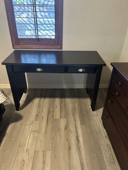 Small wood desk