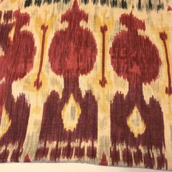 4 New Pottery Barn Ikat European shams