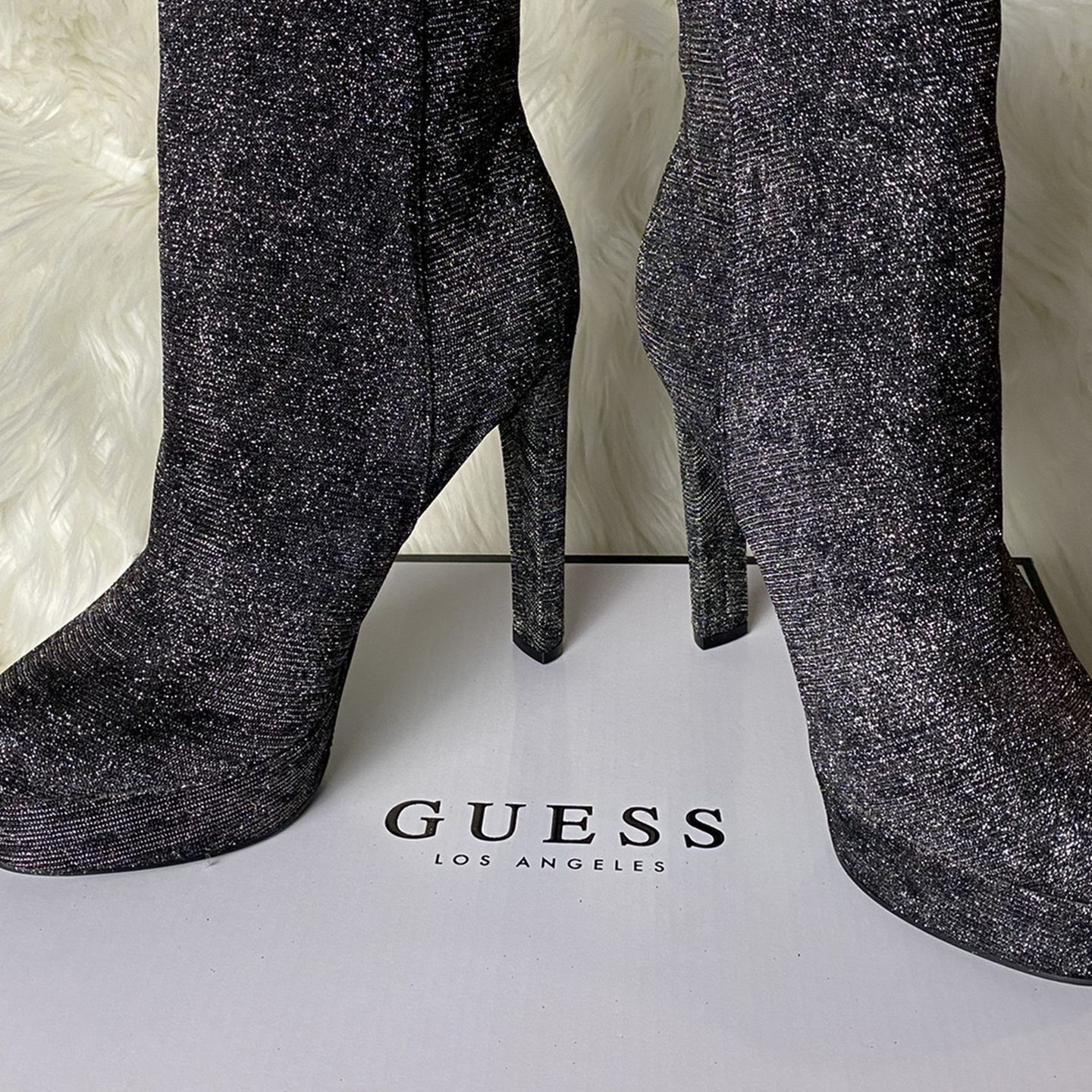 Guess Platform Dress Boots/booties New