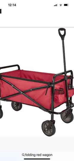 Folding Red Wagon