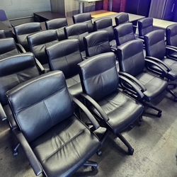 Black National Kimball Office Chairs **Each**