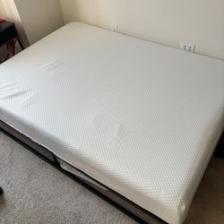Mattress and Bed Frame (full size)