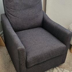 Grey Rocking Chair 