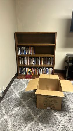 Older Real Wood Bookshelves 