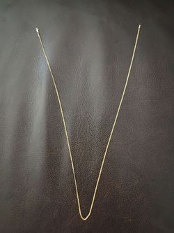 NEW 10k Gold Bismark Chain Necklace