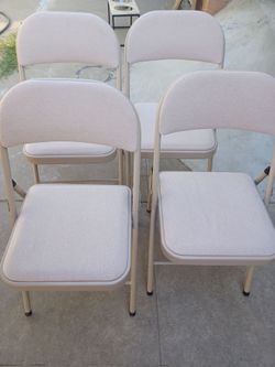 metal folding chair 4 pack
