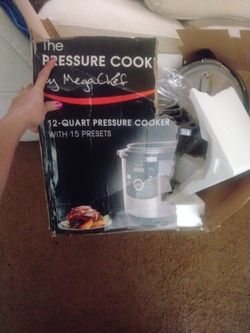 12 Qt PRESSURE COOKER