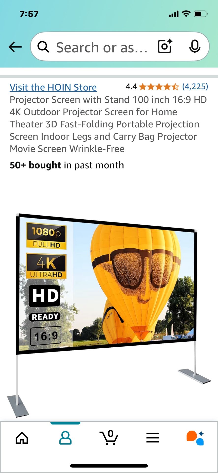 Projector And Screen