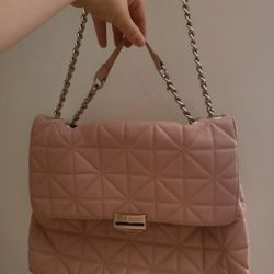 Nude Pink Steven Madden Shoulder Purse!