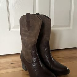 LEATHER BOOTS