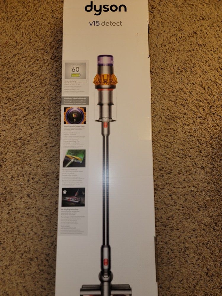 Dyson V15 Detect - Cordless Stick Vacuum