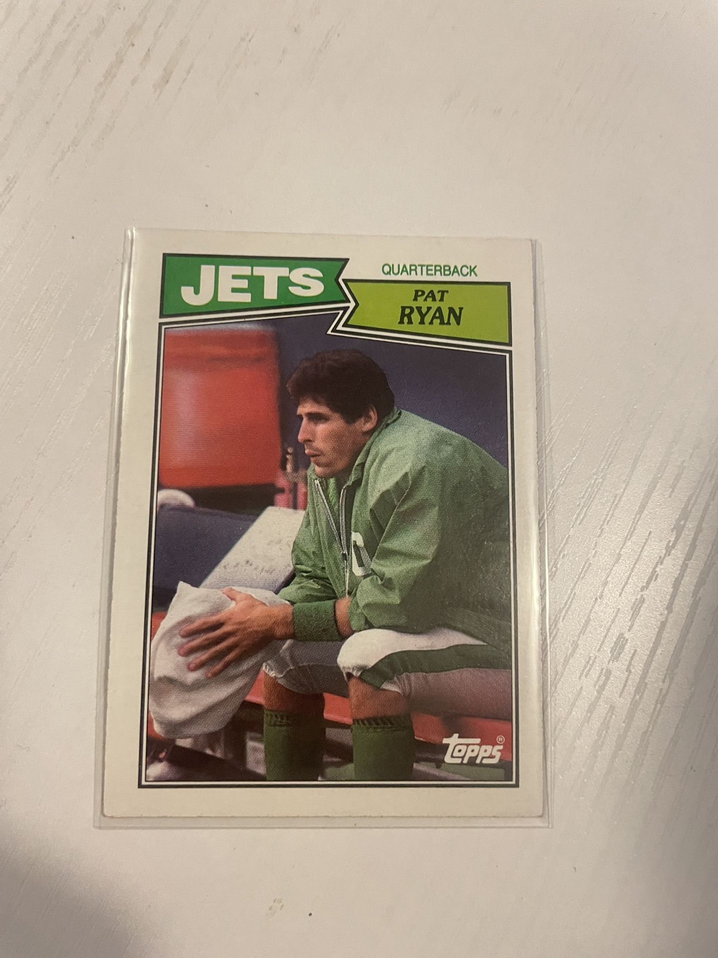 1980s Vintage Football Cards, Pat Ryan