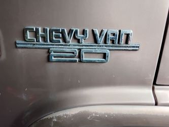 95 CHEVY VAN 20 PARTS PARTS READ THE DESCRIPTION LEE LA DESCRIPTION
