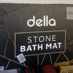 Premium Stone Bath Mat - Super Absorbent (23.6" x 15.4")