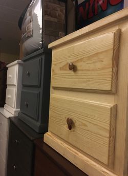 Pinewood nightstand