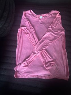 Pink Long Sleeve Lulu Lemon Top