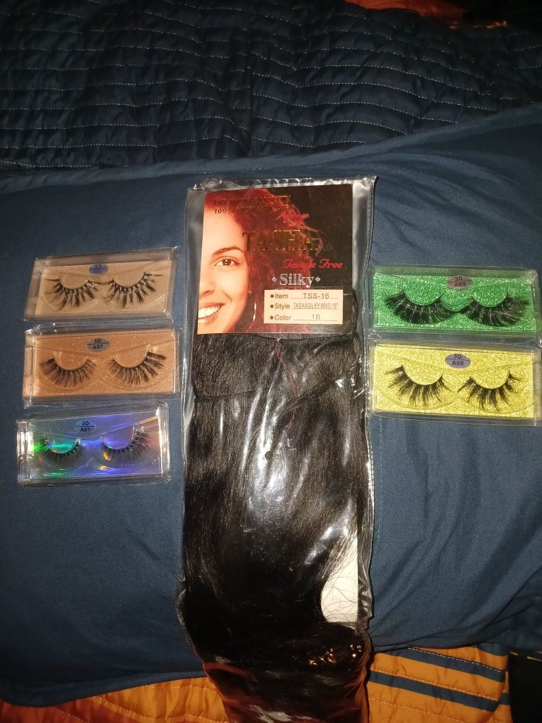 Bundle Deal!! Women´s Real Human Hair Wig+ New...
