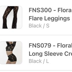New American Apparel Lace Top and matching Pants 