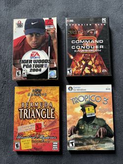 PC CD-ROM Software Games