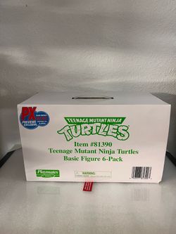 TMNT Retro Action Basic Figure 6 Pack Item 81390 SDCC 2020 PX HARD TO FIND!