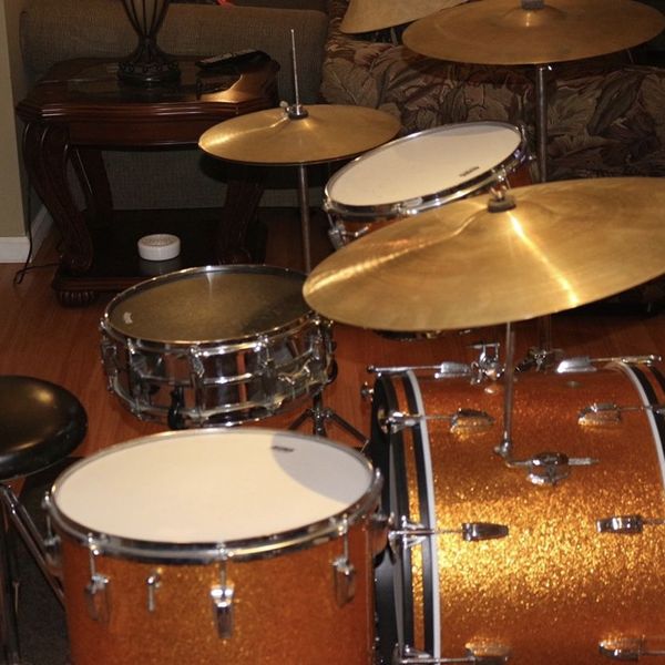 Ludwig Vintage Drum Set, 1962 REDUCED PRICE! Local pickup only for