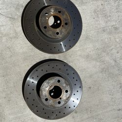 Subaru Impreza Brembo Drilled Brake Rotors