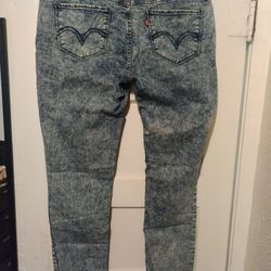 LEVIS SUPER STRETCH SKINNY JEANS 16