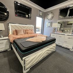 4 Pc King Bedroom Set