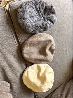 Toddler newsboy caps/hats size 4/5