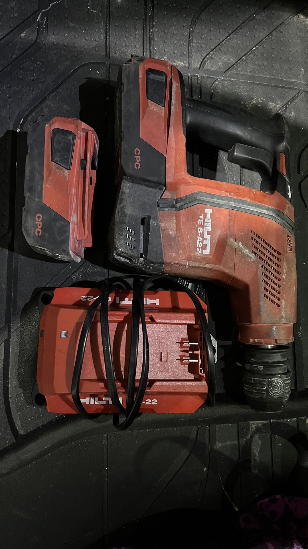 Hilti TE 6-22 Cordless Rotary Hammer